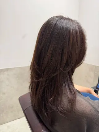 ロング カラー GO TODAY SHAiRE SALON原宿Stella店所属・GO TODAY シェアサロンのヘアスタイル