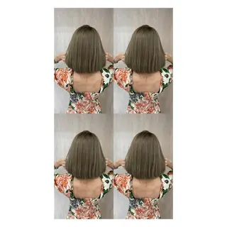 ミディアム カラー 店長✨レイヤー✖️ 髪質改善✖️韓国ヘアのヘアスタイル