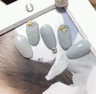 ネイル 北浦和 自爪育成ケアのネイルデザイン