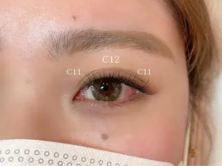 マツエク・マツパ アイブロウ FEEL LASH所属・♡Nagisa.S ♡のマツエク・マツパデザイン