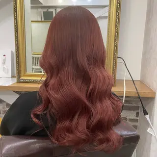 ロング カラー ヘアセット無料モデル 募集／栄／久屋／谷崎のヘアスタイル