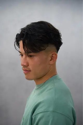 パーマ メンズサロン ANSWER 渋谷所属・大西 玲新のヘアスタイル