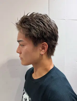 ショート メンズ EMANONシェアサロン千葉所属・Manami☁️ 縮毛/カットモデルのヘアスタイル