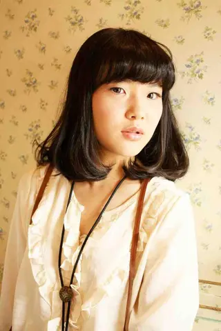 ミディアム パーマ marie-anne 浜松元目店のヘアスタイル