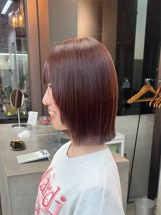 ミディアム mee.所属・透明感カラー /あづき⭐️のヘアスタイル