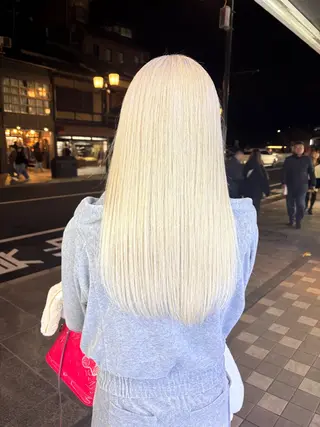 ロング カラー Selenehair 三条本店のヘアスタイル