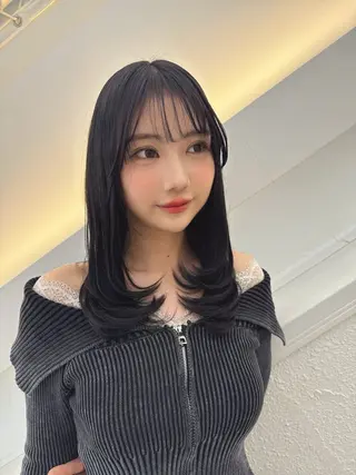 ミディアム カラー 💎透明感カラー特化 💎TAISEIのヘアスタイル