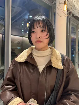 ショート 🩵似合わせボブ /ミニボブ🩵しおのヘアスタイル