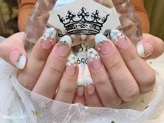 ネイル 長さだし専門店 M2　rikaのネイルデザイン