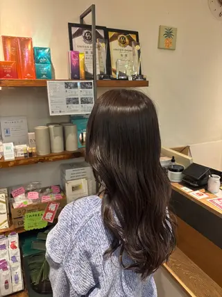 ロング 洛樹 /海外風ヘアー /フェード/パーマのヘアスタイル