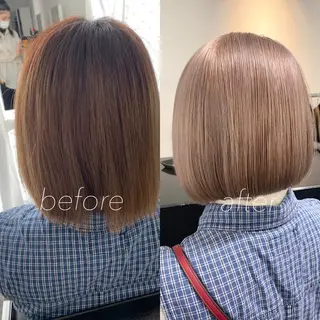 ショート カラー レイヤーカット/艶髪 ✨💭KIRARIのヘアスタイル