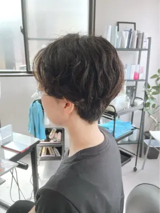 ショート パーマ okuda yuukiのヘアスタイル