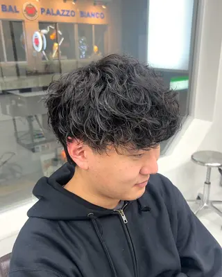 パーマ メンズ シャドウパーマ/ メンズ/KENTAのヘアスタイル