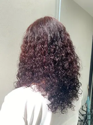 ロング カラー 前田 香恋のヘアスタイル