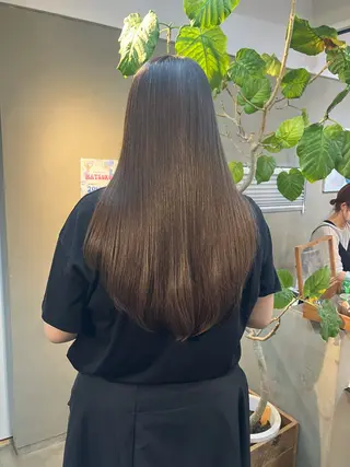ロング スズキアキエ/ 髪質改善/艶髪カラーのヘアスタイル