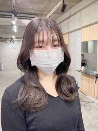 ロング カラー 韓国レイヤー/ 顔周り💕田中将吾のヘアスタイル