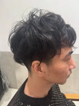 パーマ メンズ GO TODAY SHAiRE SALON原宿Stella店所属・GO TODAY シェアサロンのヘアスタイル