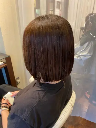 ショート 艶ｶﾗｰ｜ｽﾄﾚｰﾄ 🍟yuki🍟のヘアスタイル