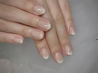 ネイル I-nailロング /ワンホン/キラキラのネイルデザイン