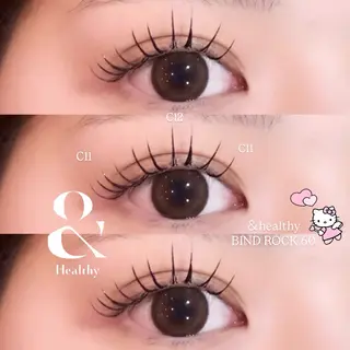 マツエク・マツパ 千島 里歩のマツエク・マツパデザイン