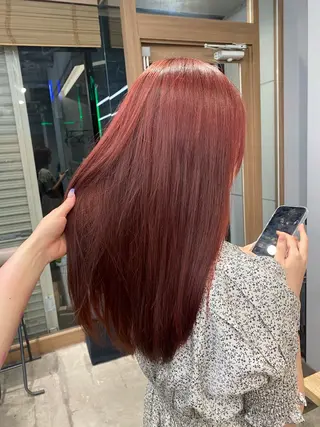 セミロング カラー 🐾Libero🐾 柏　KONOMIのヘアスタイル