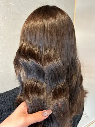 カラー 艶髪/韓国風🤍🖤 小林実央‎のヘアスタイル