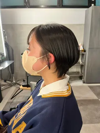 ショート 縮毛矯正/髪質改善/ ハイトーン/Makoのヘアスタイル