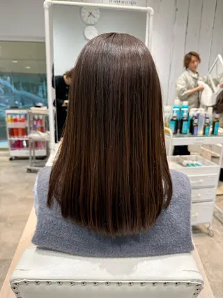 セミロング M.SLASH 大元研二のヘアスタイル