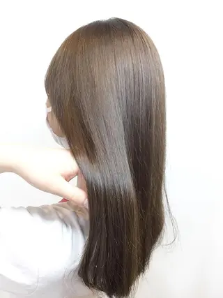 ロング パーマ Annon プライベートサロンのヘアスタイル