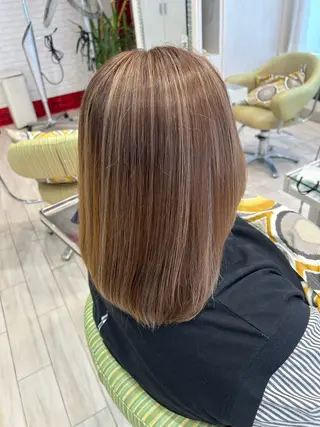 ミディアム 中川 拓弥のヘアスタイル