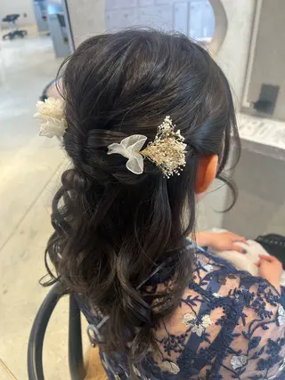 ヘアアレンジ 小池 夏美のヘアスタイル