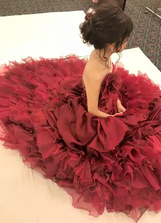 セミロング まつパ・ヘアセット ♡Chinami♡のマツエク・マツパデザイン