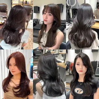 セミロング One by The Ect所属・尾田 一仁のヘアスタイル