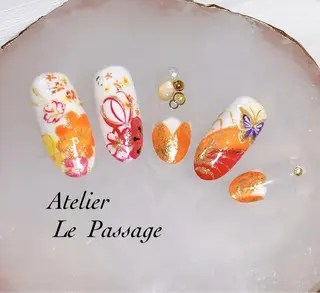 ネイル Atelier Le Passage所属・h nakatsukaのネイルデザイン