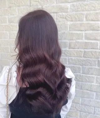 ロング ガーリー×韓国🎀 ⟡.·天野結良⟡.·のヘアスタイル