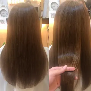 セミロング モトエ ジュニアスタイリストのヘアスタイル