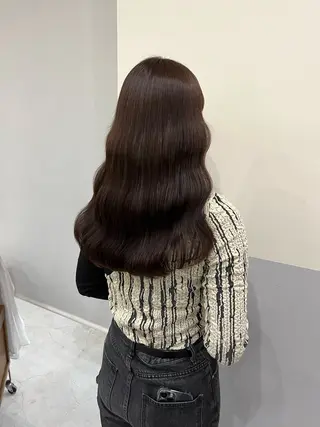 セミロング 神谷 夏帆のヘアスタイル