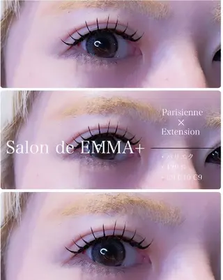 マツエク・マツパ EMMA plus．のマツエク・マツパデザイン