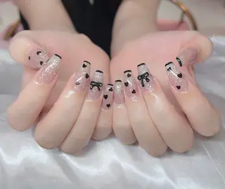 ネイル 🎀PG🩵 ネイルサロンのネイルデザイン