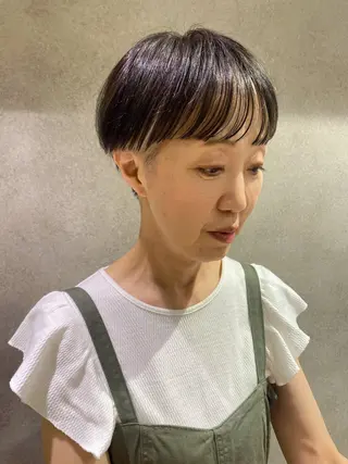 ショート sea's所属・ヒラカホ/矢場町/ ブリーチ/似合わせのヘアスタイル