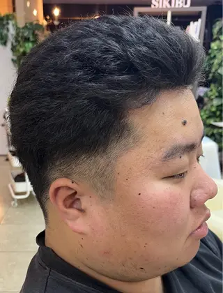 ショート メンズ SIKIBU  FUKUYAMA所属・熊谷 拓海のヘアスタイル