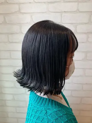 ミディアム カラー oasis川越店所属・秋葉 万柚子のヘアスタイル