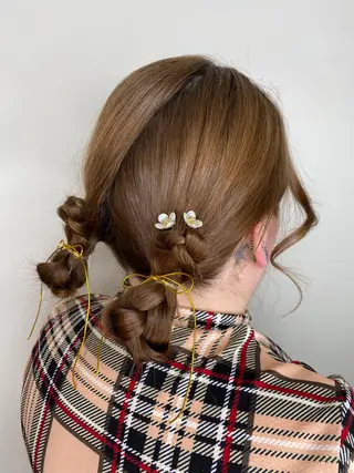 ロング ヘアアレンジ Avalon所属・Hiroshi ヒロシのヘアスタイル