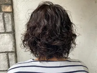 ミディアム パーマ お任せヘア☘️☘️ 及川渚のヘアスタイル