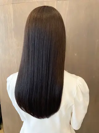 ロング カラー 【髪質改善】【美髪】 【ツヤ髪】ほしのちりのヘアスタイル