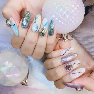 ネイル 長さだし専門店 M2　rikaのネイルデザイン