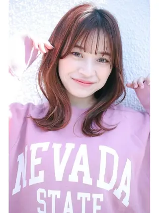 セミロング 💛大人可愛い 🧡TAICHIROのヘアスタイル