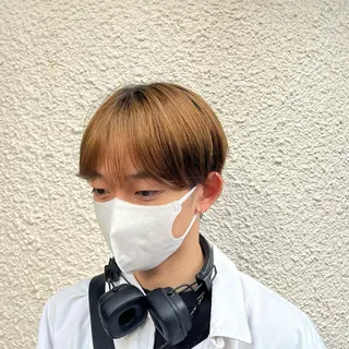 ショート カラー メンズ 茅ヶ崎パーマ特化/ スパイラル/ハルキのヘアスタイル