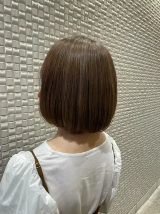 ミディアム カラー シャドールーツ美容師 篠原康太のヘアスタイル