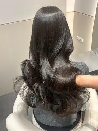 セミロング カラー 🩷韓国ヘア/ヨシン モリ🩷Maikaのヘアスタイル